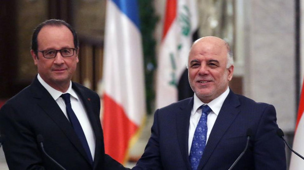هولاند في بغداد