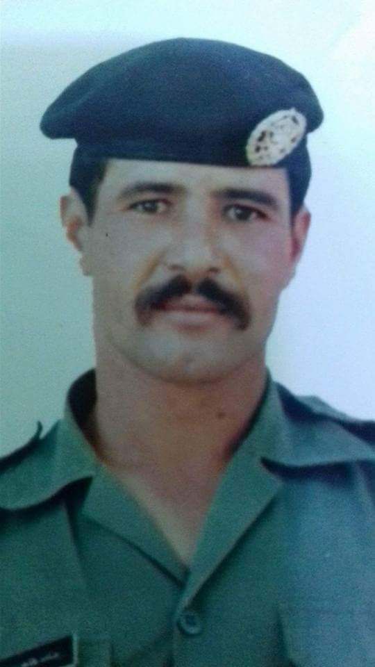 الجيش العربي يزين هامات الرجال وتخفق له القلوب.... الشهيد  الرقيب١حامد الخضير.