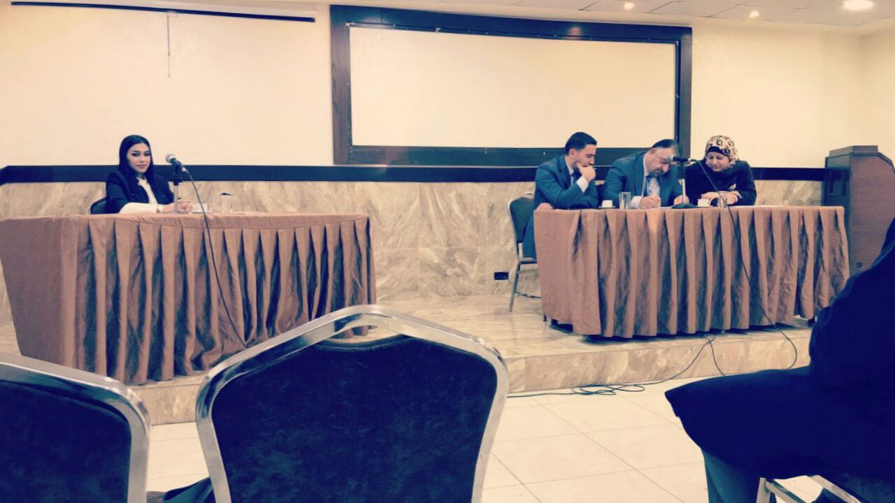 النسور تناقش بحثها نطاق الخبير القضائي في المسؤولية الجزائية