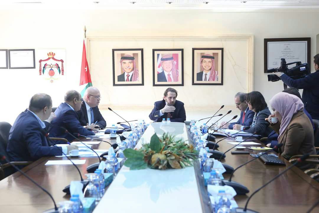 سمو الأمير مرعد بن رعد يترأس اجتماع لمناقشة كود البناء الجديد الخاص بمتطلبات الاشخاص ذوي الاعاقة