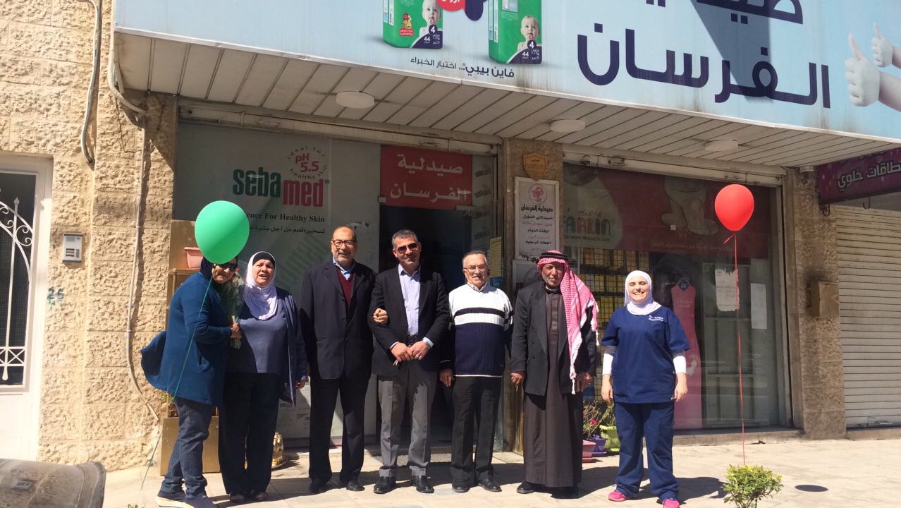 جمعية أحياء التراث في ناعور تزين شوارع المدينه.