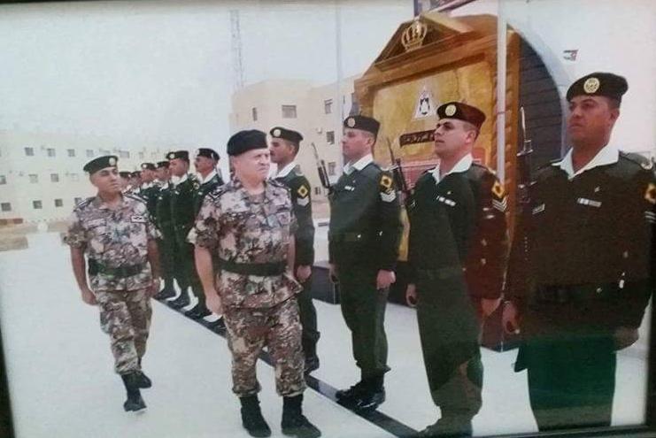 العميد الشرعه سأظل جندي مقاتل تحت تصرف القوات المسلحه الاردنية .