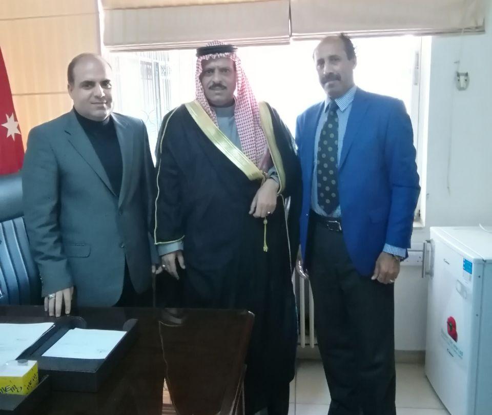 الدكتور السرحان...... متصرف لواء الموقر.