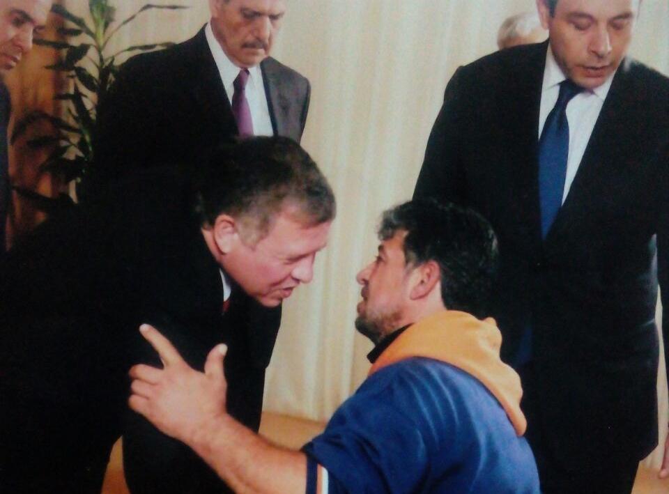 المصاب العسكري عمر الشبول .....الجيش العربي ابي وامي.