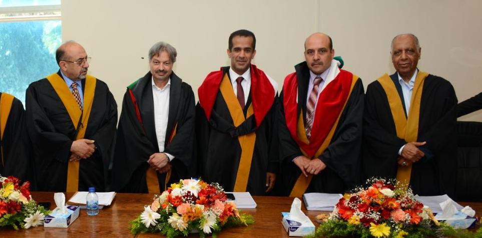 الجامعة الأردنية تمنح السعودي عبدالله السهلي درجة الدكتوراه في العلوم السياسية.