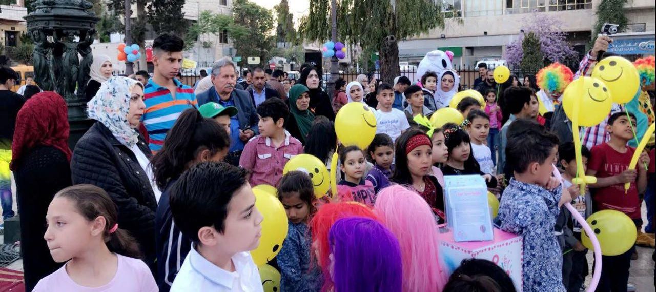 حفل كرنفالي لمرض السرطان الاطفال في اللوابيد.