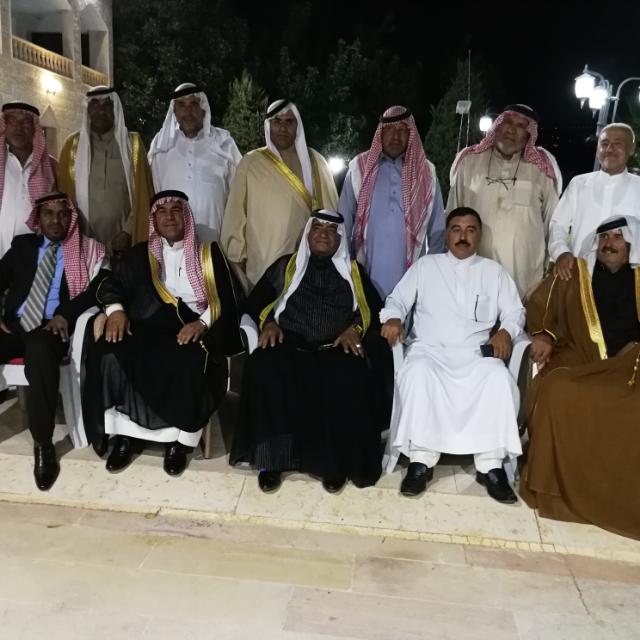 الزبون رئيسا لرابطة نشامى الاردن.
