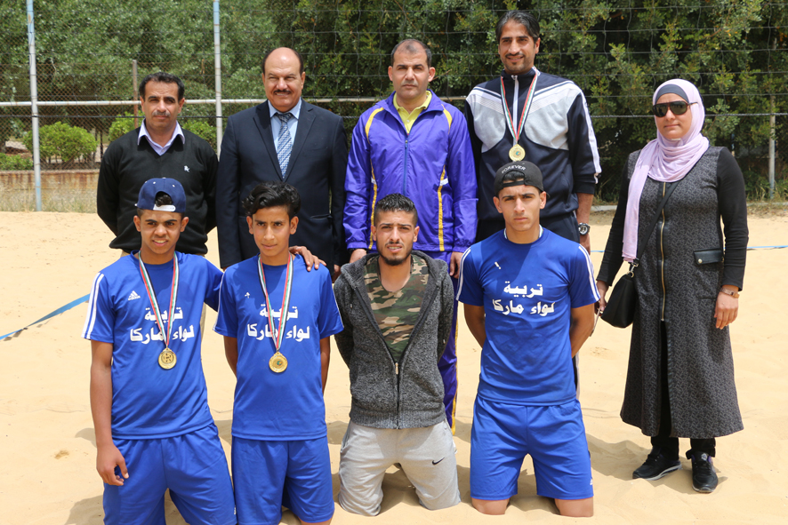 لواء الجامعة تفوز بذهبيتي الشطرنج وتقلص الفارق مع متصدر الدورة ، وماركا تظفر بذهبية الطائرة الشاطئية للطلاب.