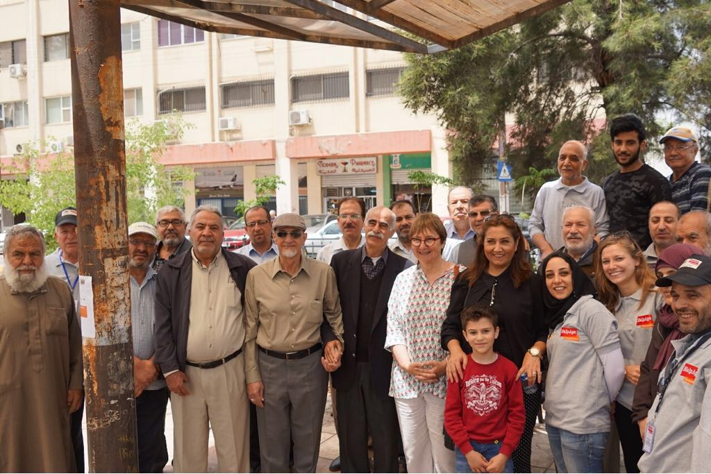 يوم تطوعي زراعي لكبار السن بتنظيم من أمانة عمان الكبرى ومؤسسة هلب إيج إنترناشيونال...( HelpAge International)