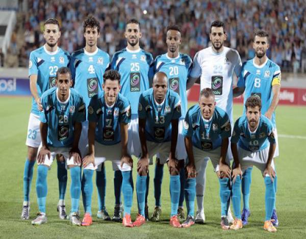 الفيصلي يلتقي الجزيرة في مباراة اياب نصف نهائي الكاس الآسيوية غدا.