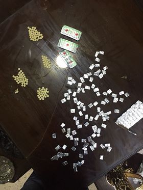 بالصور .. القاء القبض على ثلاثة مروجين للمواد المخدرة في محافظة اربد
