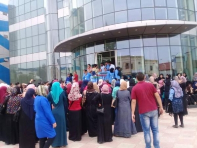 وزارة العمل تنهي احتجاجا عمالياً في مدينة الحسن الصناعية