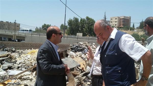 الخريشا :الكوادر الرقابية تعمل على مدار الساعه وضمن فرق متعدده في لواء عين الباشا.