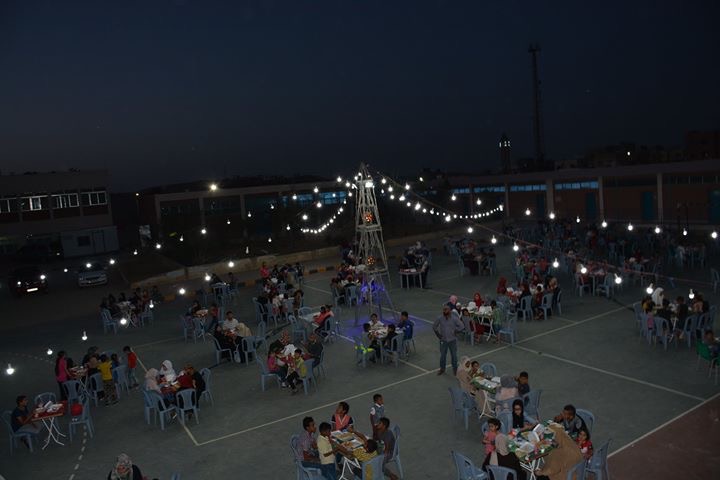 جمعية الشهيد راشد الزيود تقيم مأدبة أفطار للأيتام والمحتاجين في الهاشمية.