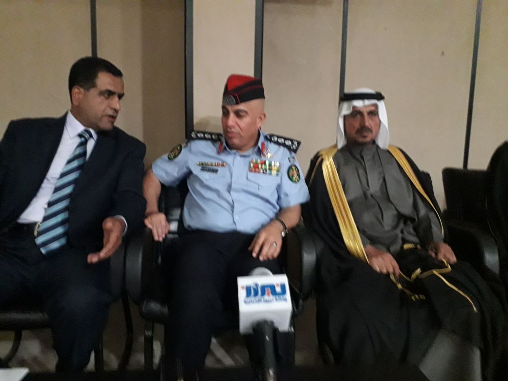 مدير الامن العام يرعى احتفال مجلس عشائر جبل الخليل.
