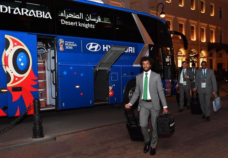 وصول بعثة المنتخب السعودي لروسيا للمشاركة في كأس العالم...تفاصيل.