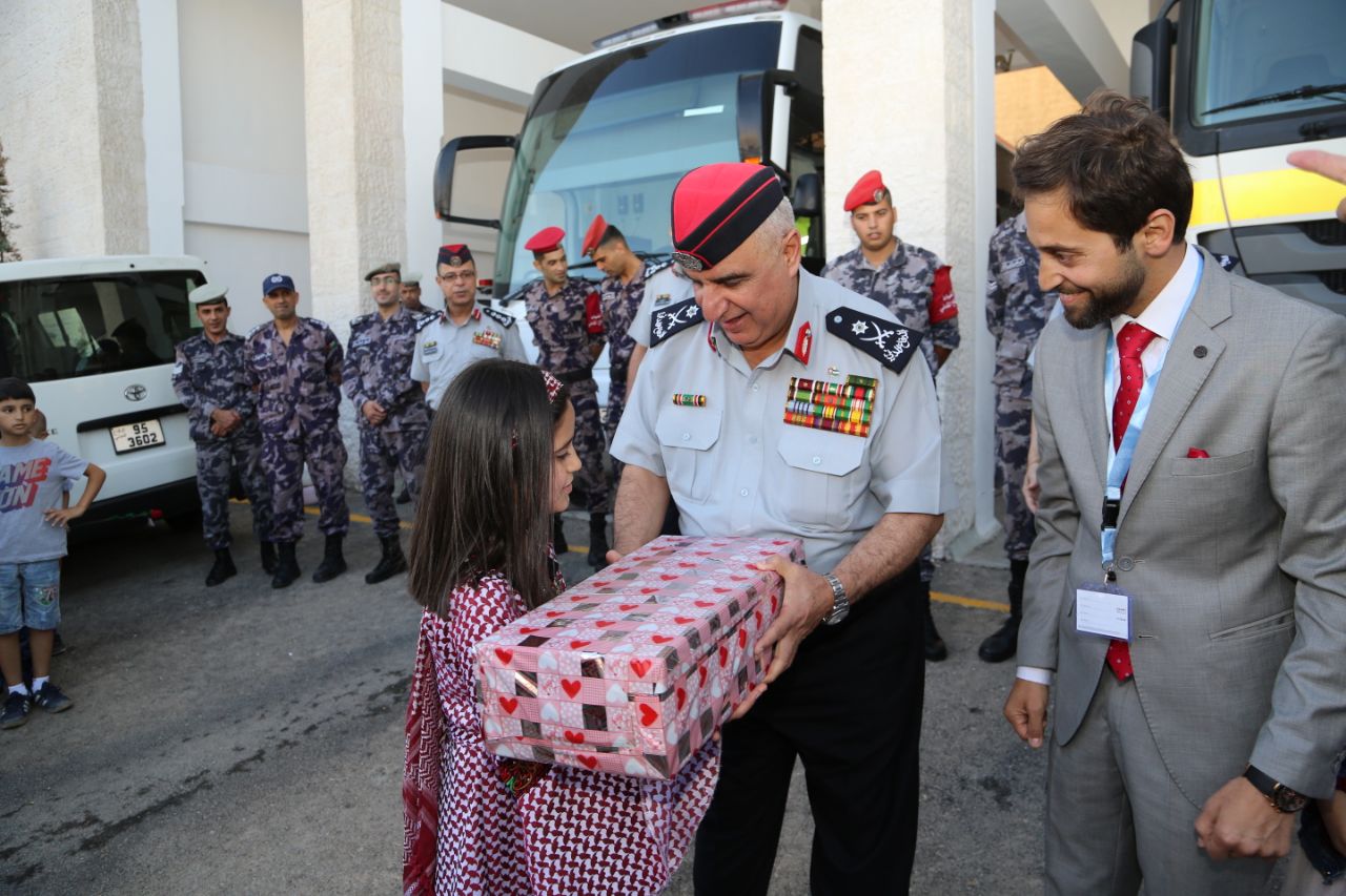 المديرية العامة للدفاع المدني تقيم مأدبة إفطار لأطفال مرضى السرطان بالتعاون مع مبادرة حرير.