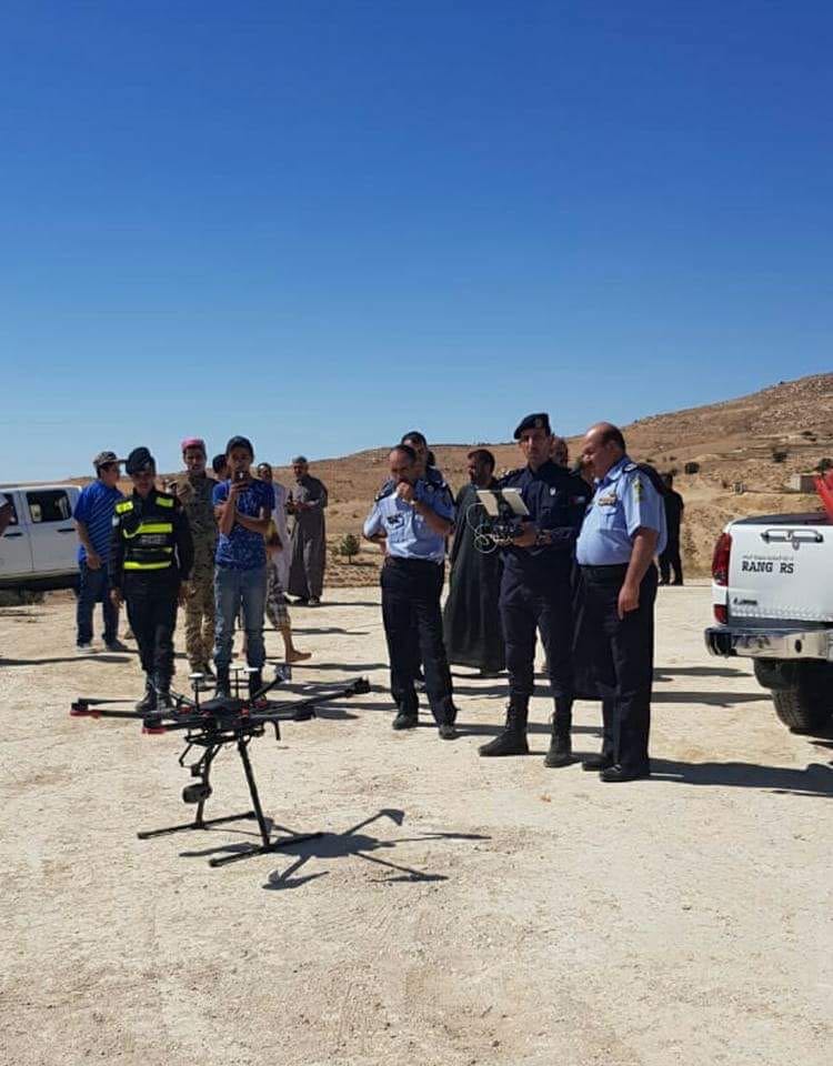 الطفيلة :استخدام طائرة بدون طيار للبحث عن فتاة مفقودة منذ الاربعاء