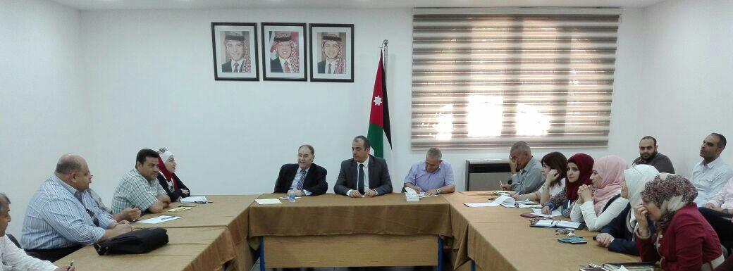 المركز الوطني للبحوث الزراعية والجمعية الاردنية للبحث العلمي يناقشان تحديات بحوث كفاءة استخدام المياه في الزراعة.