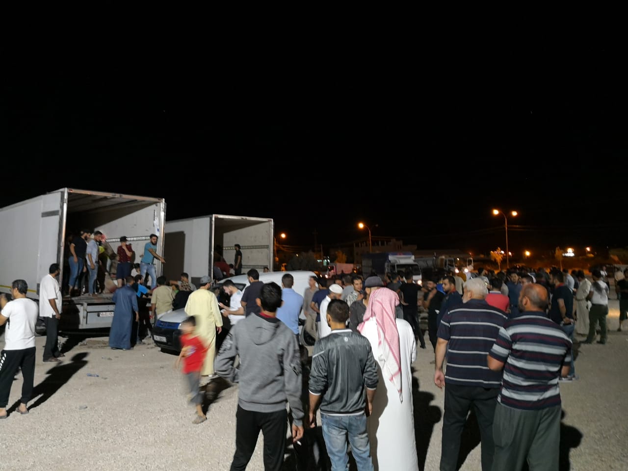 الهيئة الخيرية: المساعدات المتبقية ستوزع في الداخل السوري