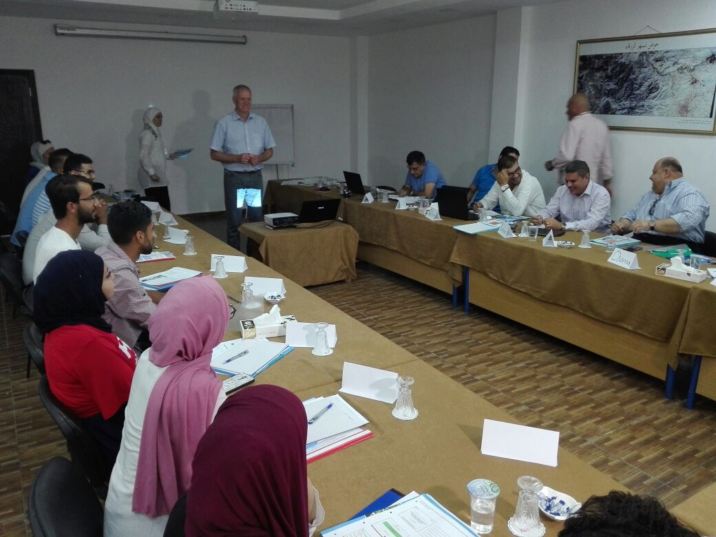 المركز الوطني للبحوث الزراعية يقيم دورة تدريبية في الزراعة المائية.