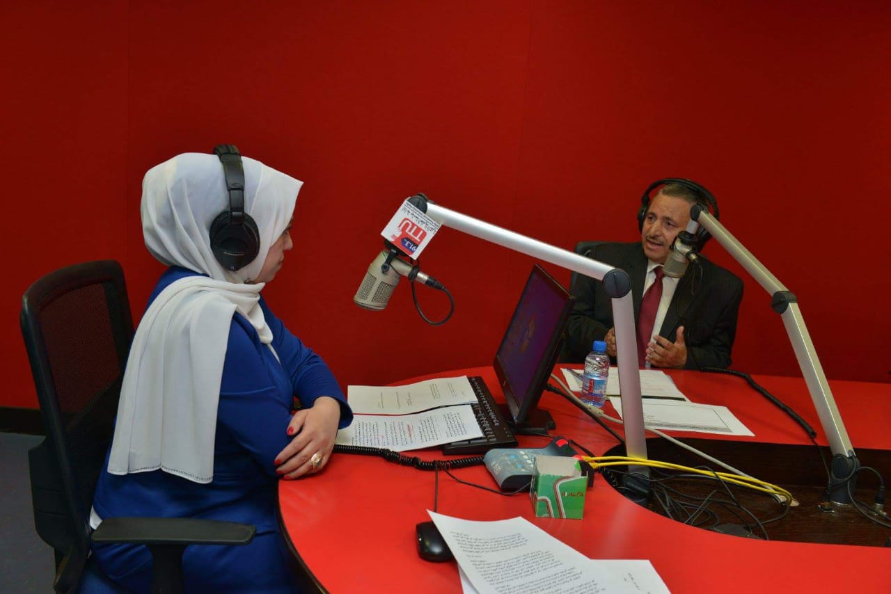 الحوراني عبر أثير الطفيلة التقنية : الطلبة بأعيننا.