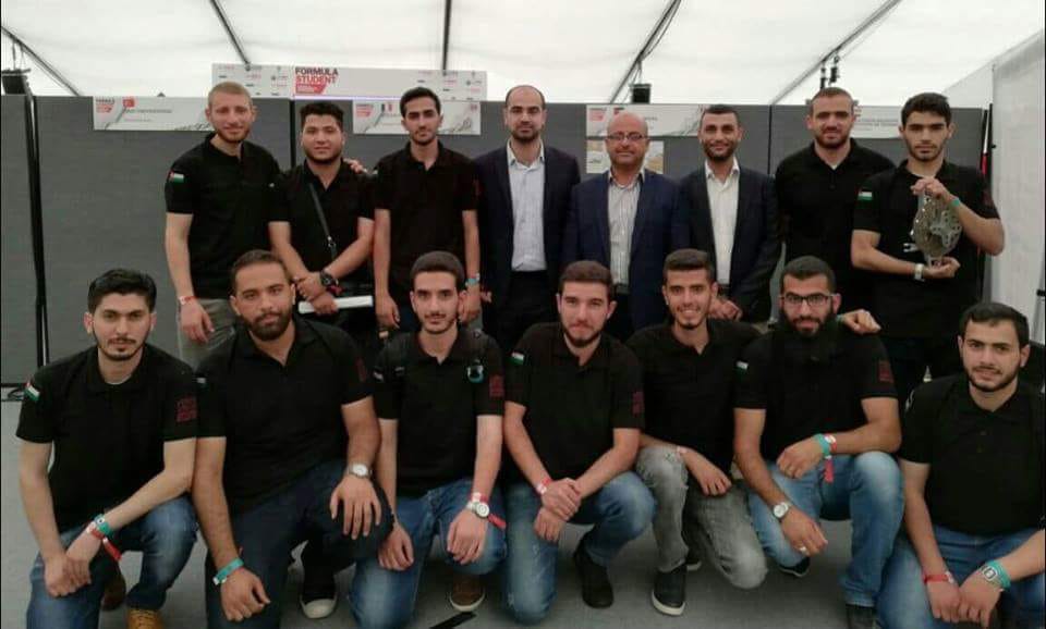 المركز الثاني في مسابقة الفورميلا العالمية من نصيب الطفيلة التقنية.