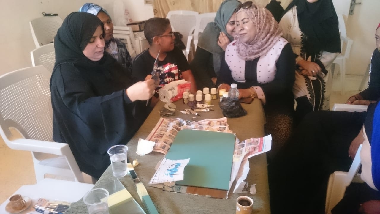 مركز إرادة الطفيلة ينفذ جلسة تدريبية في لواء الحسا.