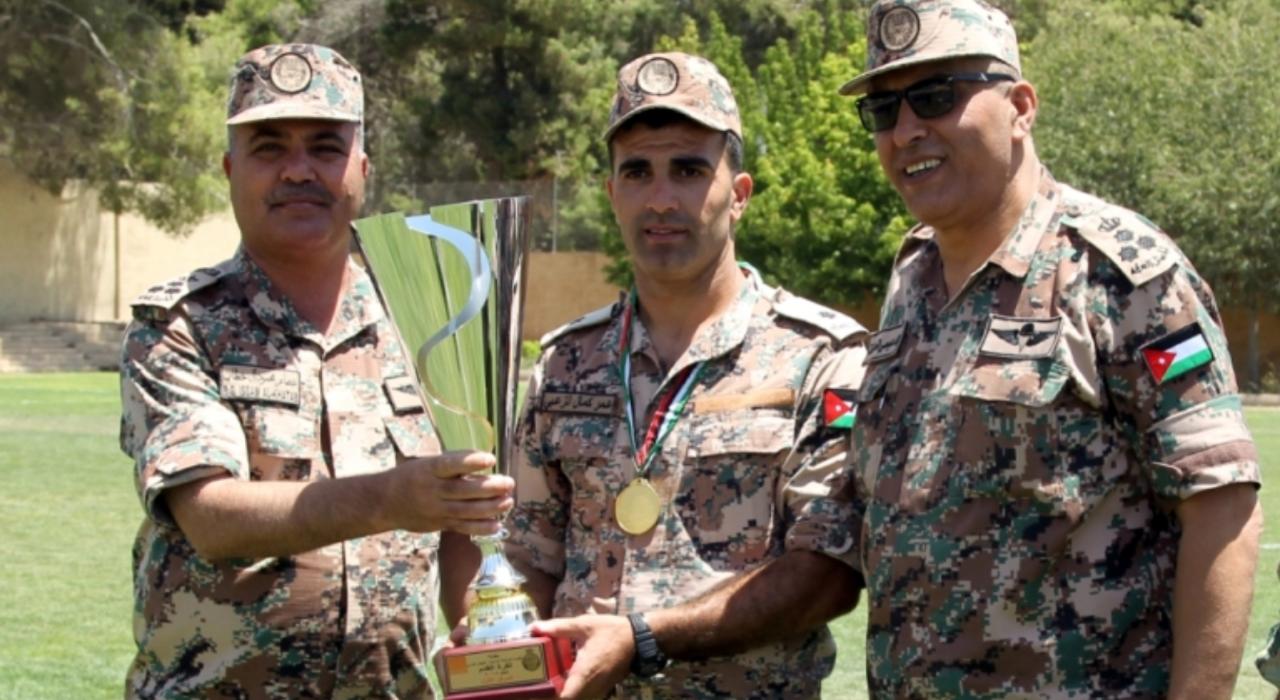 اختتام بطولة القوات المسلحة لكرة القدم في مديرية الإتحاد الرياضي العسكري.