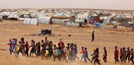 عودة لاجئين سوريين عبر معبر نصيب من الاردن الى سوريا