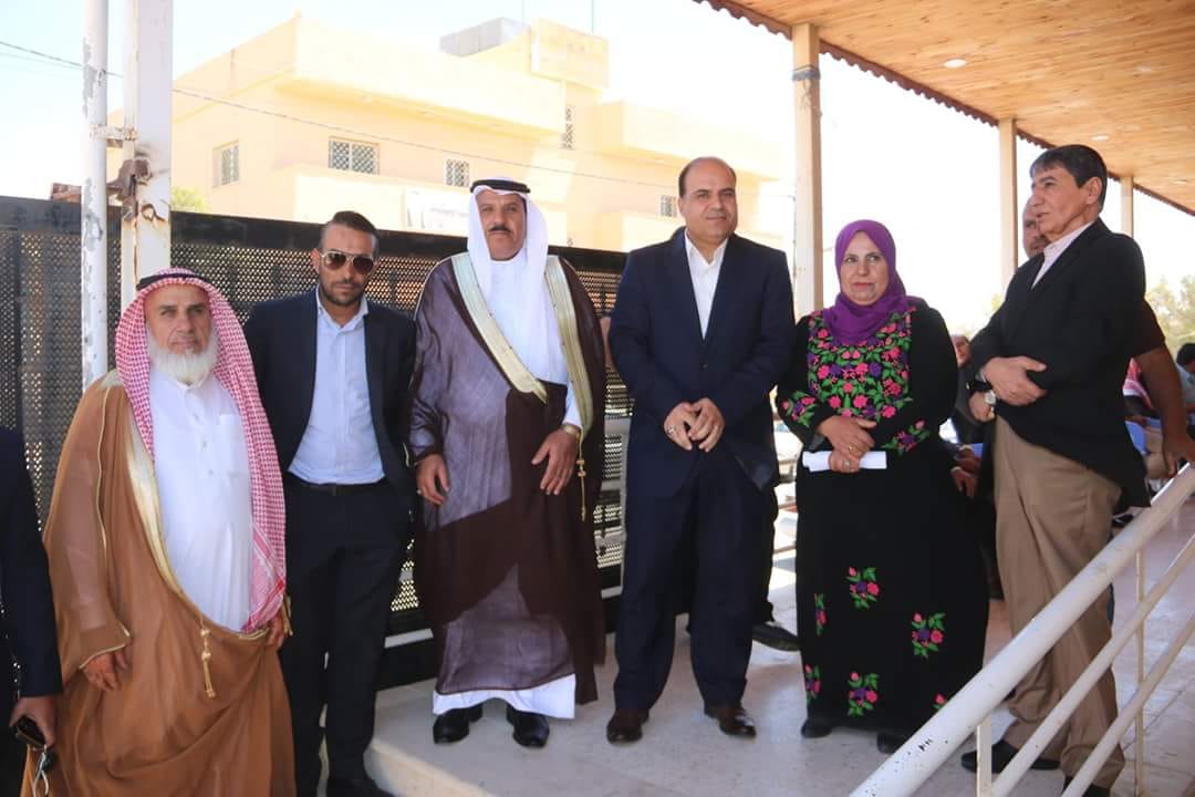 رئيس مجلس الاعيان يرعى افتتاح الصالة الهاشمية بجمعية النقيرة بالموقر.