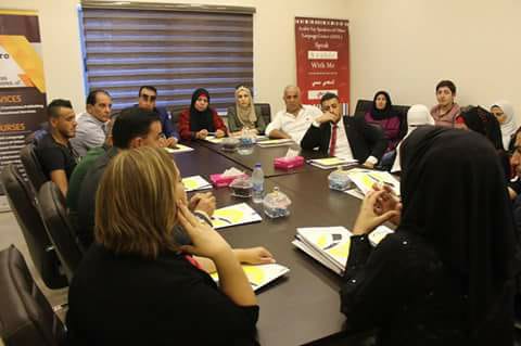 مركز eTurn يستقبل وفدا فلسطيني.