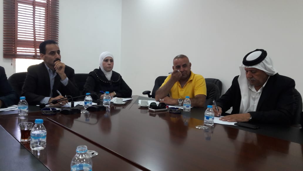 لجنة متخصصة بالمياه ومندوب خاص من السلطة لمتابعة ادوار المياه بمحافظة جرش ولرصد سير العمل في مشاريع موازنة عام 2018 .