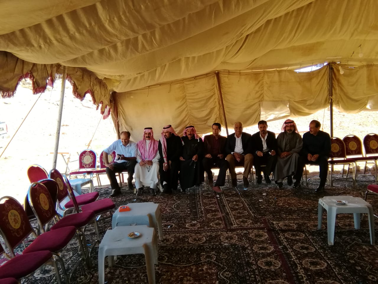 شكر على تعاز من ابناء المرحوم عايد فالح الحجاج .