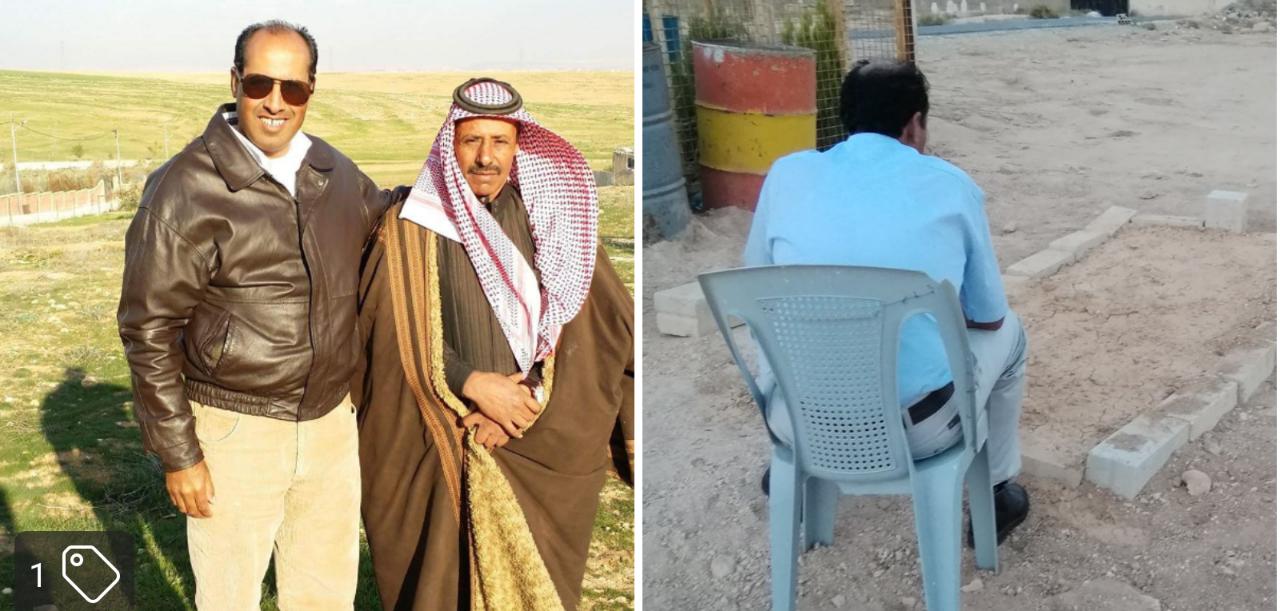 ما بين الحياه والموت لحظات وما بين الحاضر والماضي ....رحل الفارس المرحوم عوض عضوب الزبن.