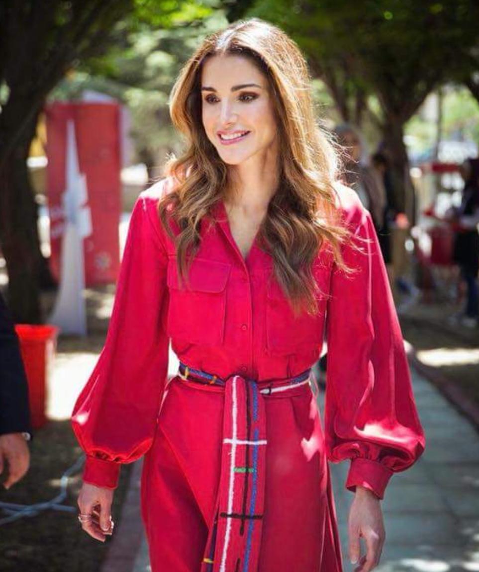التجمع الاردني المؤيد للنظام الهاشمي يهنئ الملكة رانيا العبدالله بمناسبة عيد ميلادها.