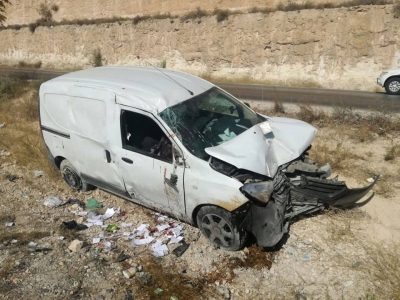 بالصور .. وفاة شاب ثلاثيني اثر حادث تدهور في منطقة كفر خل بجرش