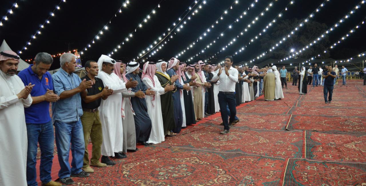 قبيلة بني حسن تحتفل بزفاف ابناء الشيخ ركاد الخوالدة.