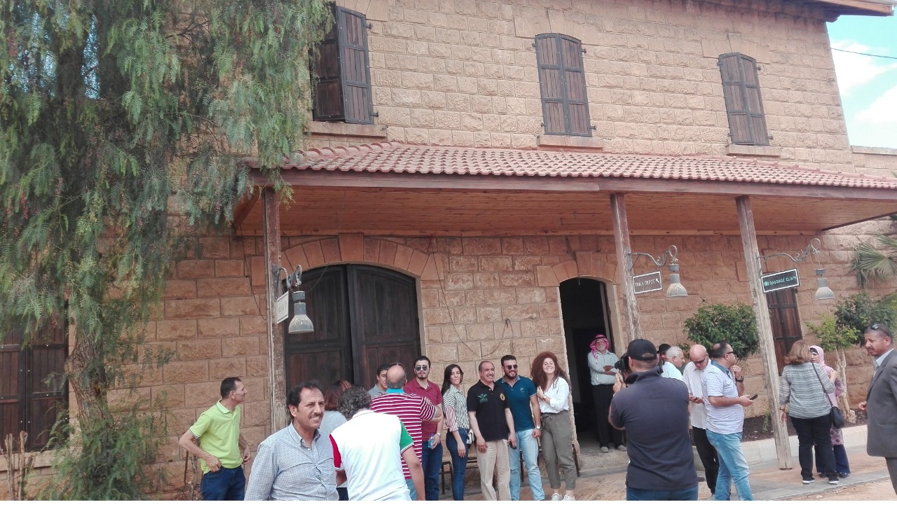 مؤسسة الخط الحديدي الحجازي الأردني تستضيفقعدة رصيف اللويبدةفي رحلة إلى الجيزة.
