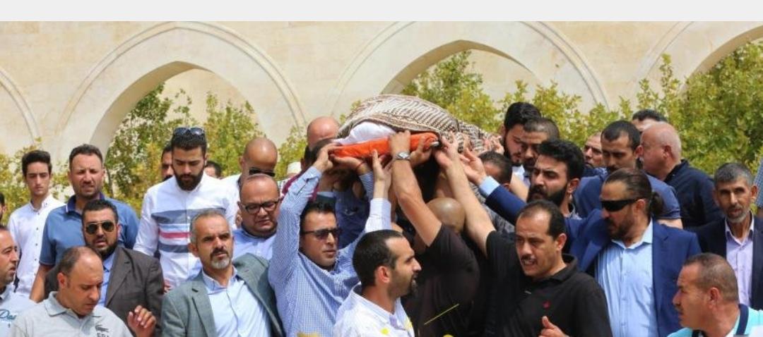 تشيع جثمان العين الأسبق حيدر عيسى مراد.