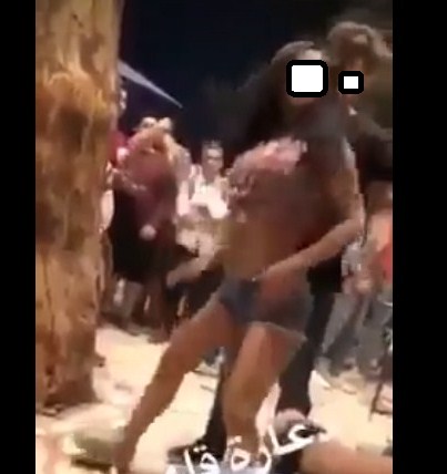 صور صادمة لحفلة ماجنة و ممارسات جنسية على طريق المطار في عمان