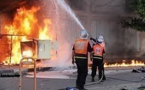 وفاة طفلة اثرحريق كبير في منطقة الهاشمي فجر اليوم الجمعة