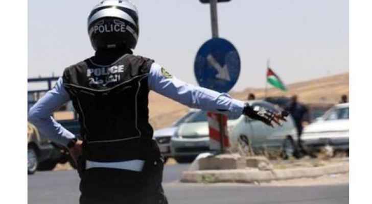 جرش ..دهس شرطي اثناء الوظيفة الرسمية وحالته سيئة