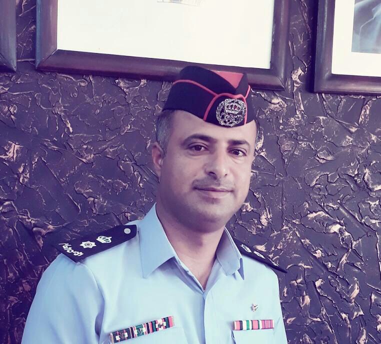 المقدم مور المور الهقيش مدعي عام شرطة البادية الوسطى.
