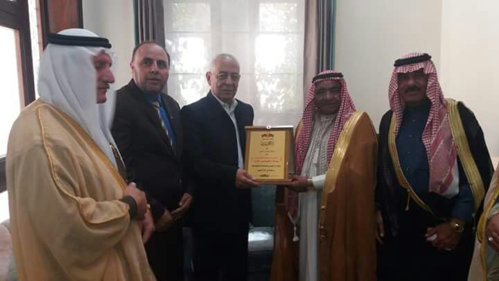 رئيس الديوان الملكي العيسوي يستقبل رابطة فرسان الاردن.