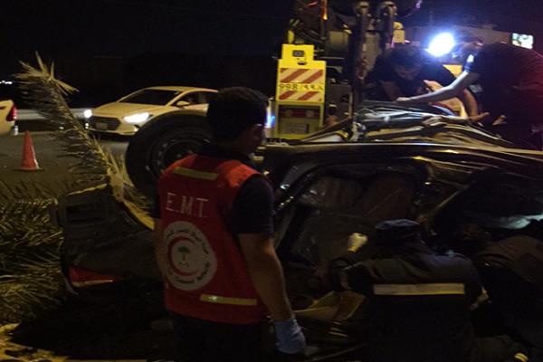 حـادث مروع يودي بحياة عائلة بالكامل في السعودية .