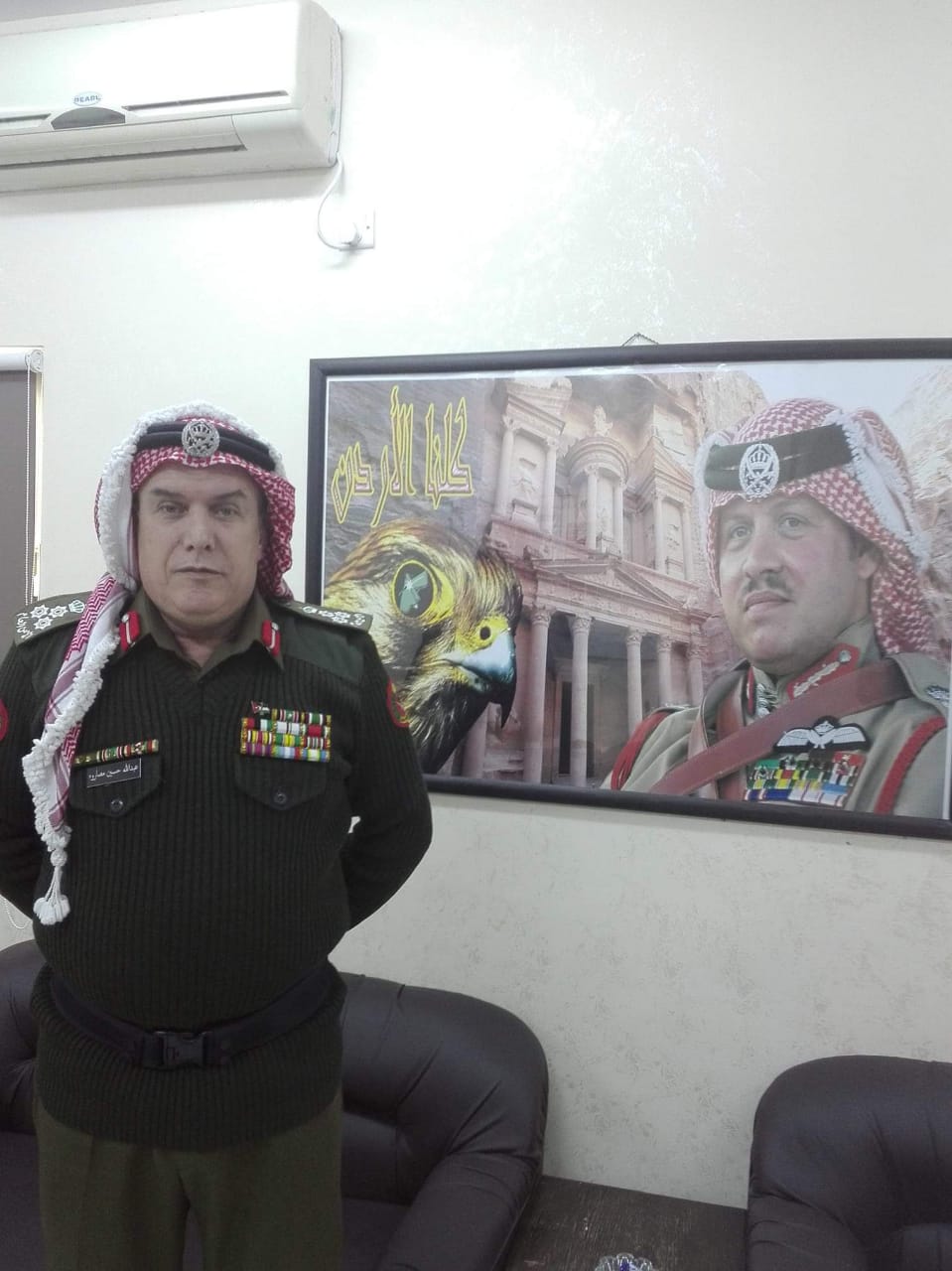 مبارك ترفيع عبدالله المصاروه الى رتبة عميد .