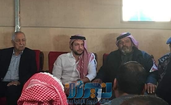 ولي العهد يعزي “قبيلة بني صخر الجبور” في ام بطمة..لواء الموقر.