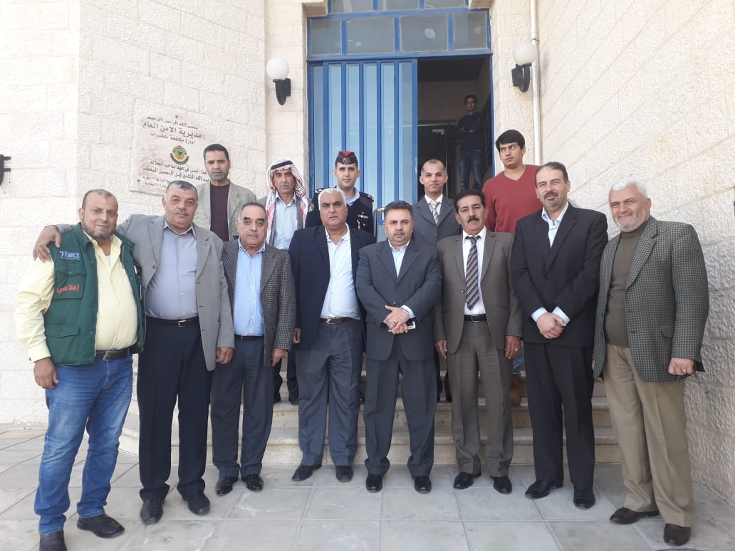 الشرطة المجتمعية بزياره لادارة مكافحة المخدرات