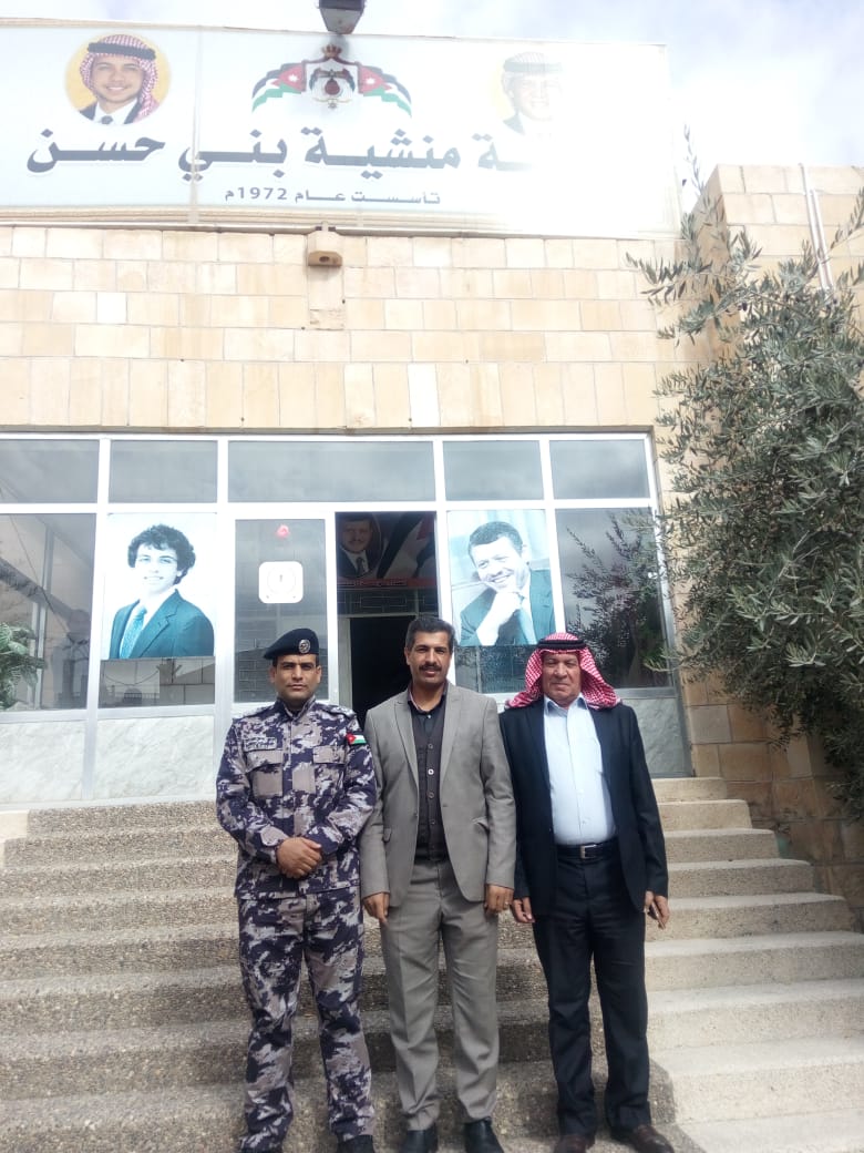 اعداد خطة طوارئ في قضاء منشية بني حسن  بالتعاون مع الاجهزة الأمنية والدوائر المعنية.